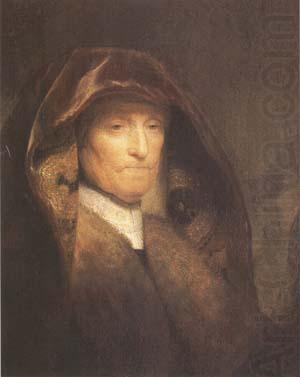 REMBRANDT Harmenszoon van Rijn Portrait of the Artist's Mother (mk25) china oil painting image